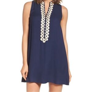 Lilly Pulitzer Jane Shift Dress in True Navy